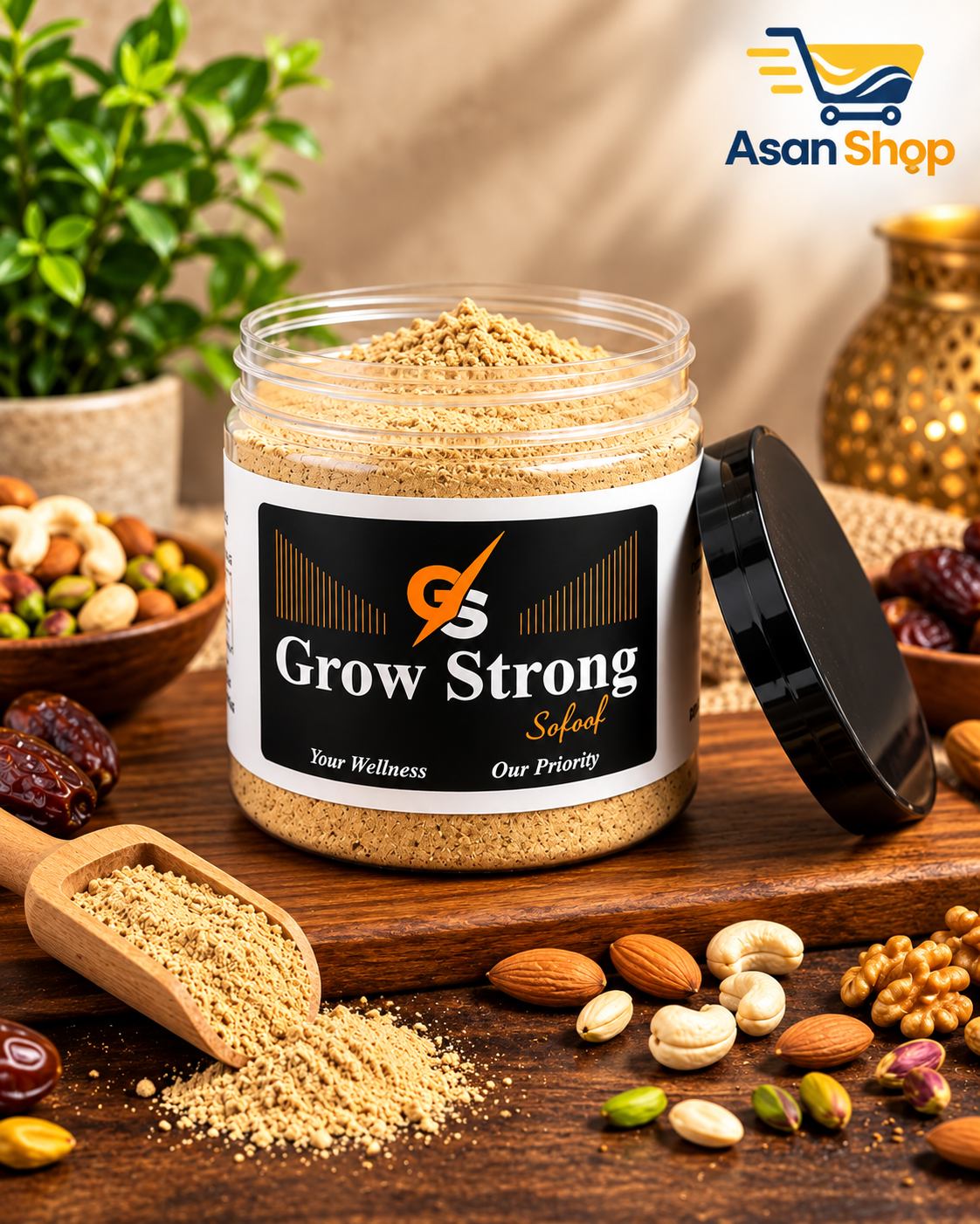 Grow Strong | Your Physical Power - Boosts Vitality And Physical Performance